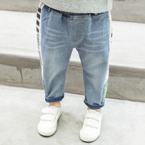2020 new boys jeans Spring and Autumn 2 Korean version 3 foreign style 4 trousers 5 years old childrens pants boys baby
