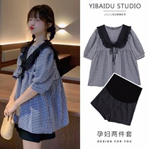 Tennis Red Pregnant Women Summer Clothing Suit Fashion 2022 New Summer Dresses Summer Blouses Dolls Superior Dress Superior Dress