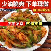 Fresh Sichuan Dazhu specialty Fuling spicy mustard silk handmade farm pickles childrens dishes dried water chestnut vegetables