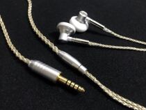 Feng Star AS300 high impedance graphene flat plug 300 Euro HIFI fever MMCX vocal flat plug headset