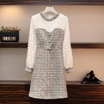 Tide Ocnltiy Autumn and Winter New Heating One Particle Version Easy Mid-Long Dress