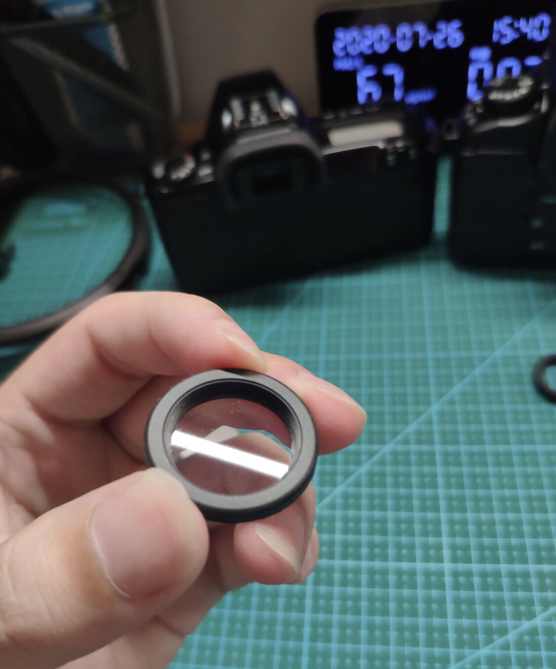 Nikon original fitted FM3 eyepiece eye mask