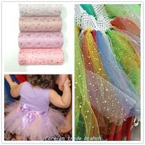 Glitter Sequin Tulle Roll 10 yard 15cm Spool Tutu Wedding De