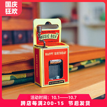Spot American Kikkerland manual clockwork music box Music Box Creative birthday gift holiday gift