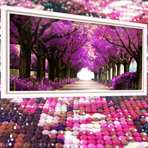 2021 new 5D Crystal Diamond painting stickers full of diamond brick and stone scenic spot sticky diamond cross stitch living room simple modern