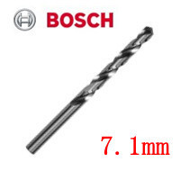 Bosch (BOSCH) 7 1mm high speed steel grinding twist drill bit-2608585501 (single)