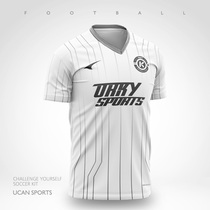 UCAN Ruike football suit mens new competition short sleeve sports training suit breathable custom jersey