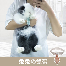 Rabbit clothes tie chincho clothes accessories jk wind tie uniform pet rabbit rabbit clothes college style