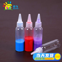 Happy Artisanal 60 ml Childrens Painting Pigment Packaging Small Empty Bottles Plastic Empty Bottles Early Education Park Special