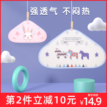 Newborn Cloud Pillow summer breathable baby pillow towel baby pillow anti-sweating cloud ice silk pillow 0-1 year old