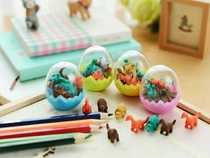  Creative cartoon dinosaur egg eraser primary school students learn stationery childrens eraser clean