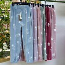 Creative Lay Lay Home Pants Autumn Winter Babel Fairy Pants Coral Fleece Tighs 9971