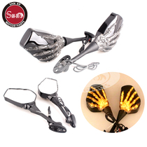 CBR600RR F5 2003-2014 CBR1000RR 04-08 ghostcrawler LED reflective rearview mirror