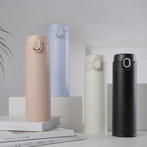 New 316 stainless steel thermos cup vacuum straight bounce Cup men and women cute portable water cup gift Cup custom