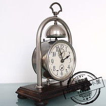 Taiwan clock clock MAUTHE European style clock antique clock 19 20 s desktop clock mechanical clock living room