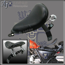 Special new motorcycle seat cushion Prince car modified retro spring leather seat single seat bag chopper bobber