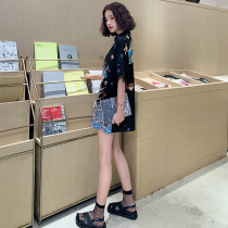 Loose Qipao 2022 New Fashion Improved Young Teenage Girls Dress Student Country Tide Short Spring Summer