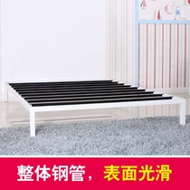 New tatami sheet bed Double double bed Iron bed frame Childrens steel wood sheet bed Wrought iron Wrought iron