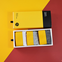 3 Gift Boxes Dress New Briefs Women Les Handsome T Pure Cotton Wide Side Big Code Four-corner Triangular Trouser Head Sports Breathable Tide