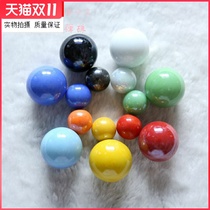 Special price black solid color marbles White 16mm25 color cream glass ball Red Yellow Orange checkers massage