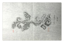 Steles rubbings decorative paintings Chinese paintings murals Bao Lao