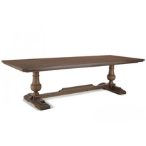 JSM American country solid wood dining table French retro dining table and chair combination apartment rectangular oak dining table