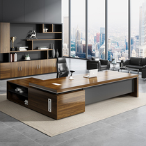 Office Furniture Owner Table Brief Modern President Desk Atmosphere General Manager Desk Big Bantai Executive Office desk