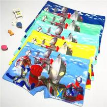 A variety of 4 boys and girls underwear Ultraman cartoon cute girls boxer shorts childrens underwear