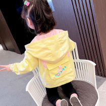 Girl autumn coat 2021 new autumn Korean version of foreign style spring and autumn clothes children Net red baby coat tide