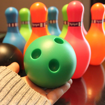 Toyroyal Japanese Royal toy Parent-child childrens fitness Outdoor sports Bowling golf club set