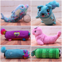 Special spot home Australia smiggle stationery students plush pencil case clearance