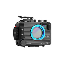 Weefine TG5 TG6 camera diving shell Waterproof shell 100 meters built-in electric vacuum pump to send fiber optic cable