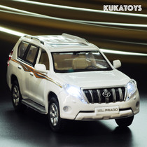 Genuine authorized Toyota overbearing Prado Highlander alloy car model pullback off-road boy toy car