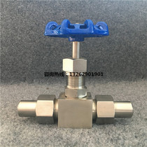 J23W-160P stainless steel threaded needle valve welding needle DN6 DN10 DN15 DN20 DN25