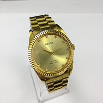 The original inventory Hefei Watch Factory nvc da cards teeth yellow shell huang mian manual mechanical diameter 38mm