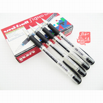 Japan Mitsubishi UM-153 gel pen gel pen gel pen office shorthand water pen rubber hand guard sign pen black blue red
