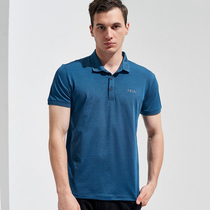 2020 New Polo shirt mens short sleeve trend slim half sleeve summer mens solid color lapel T-shirt casual mens