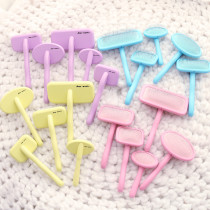 Collection of four-color summoning unicorn ~ fresh macaron color pet cat dog comb beauty needle comb