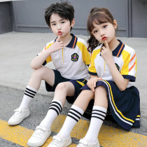 Boys and girls summer school uniforms set summer baseball uniforms for boys and girls