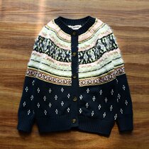 Girl sweaters jacket cardio-hoodie children foreign air needle woolen sweatshirt female large boy pure cotton blouse spring autumn 2021 new childrens clothing