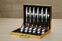 western other tableware steak cutlery set knife fork spoon