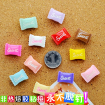 12 12 color 12 grain resin sw Candy Nail Wall by nail Wall nail Words Colorful Nails Creative Cork big Head Tnails