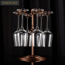 Vinocave unleaded crystal wine glasses goblet glass holder wine set for home set