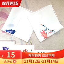 A Su embroidery DIY embroidery handkerchief kit for beginners with tool stitching tutorial