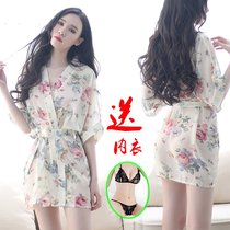 Sexy pajamas womens summer cotton pajamas thin models show passion hot pajamas sex interest underwear classical color