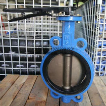 D71X-16Q Wafer handle butterfly valve Wafer soft seal butterfly valve Manual wafer butterfly valve DN50-DN200