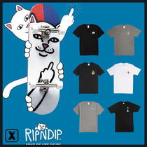 Easy to poison EXDO] RIPNDIP bitters skateboard t-shirt small crowdStreet Summer trend men and women loose short sleeves