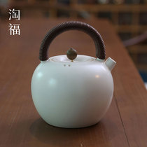 Jingdezhen ceramic teapot household lifting beam large electric pottery stove tea brewing tea maker Kung Fu Tea Kettle tea set