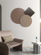 Modern minimalist wall decoration pendant metal wrought Wall Wall decoration soft decoration round wall decoration