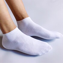 Spring Summer Thin mens pure cotton socks Male Breathable Deodorant Short Socks 100 hitch black and white grey Low Gang Short-cylinder Male Sox